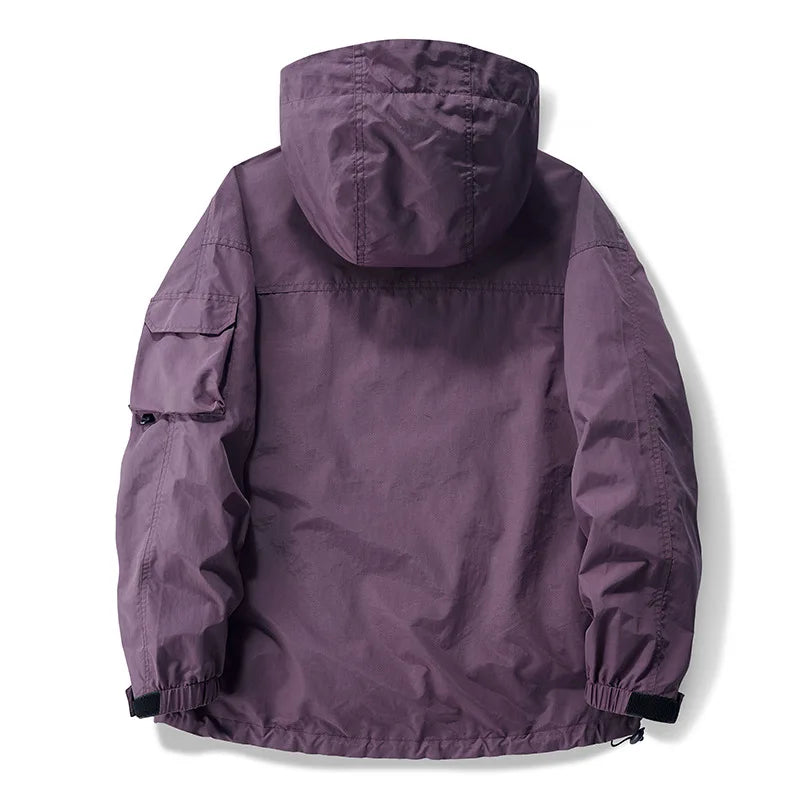 Chaqueta Impermeable Casual - Hombre