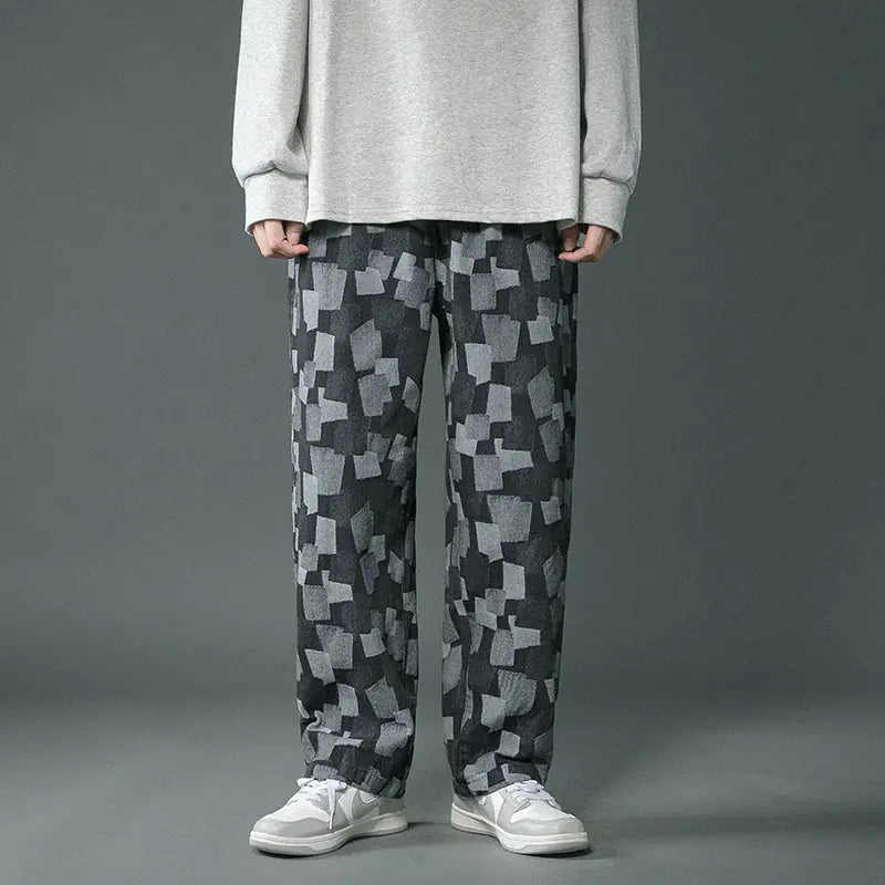 Pantalón Vaquero Holgado Pierna Recta - Hombre