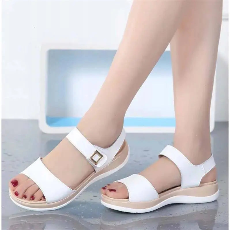 Sandalia plana - Mujer