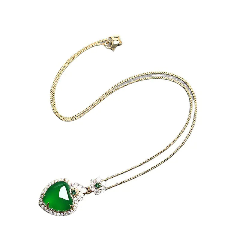 Collar con Colgante Corazón- Mujer