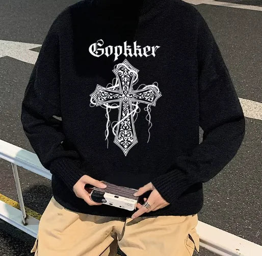 Suéter Hip Hop Coreano - Hombre