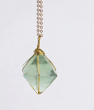 Collar Cuarzo Verde - Mujer