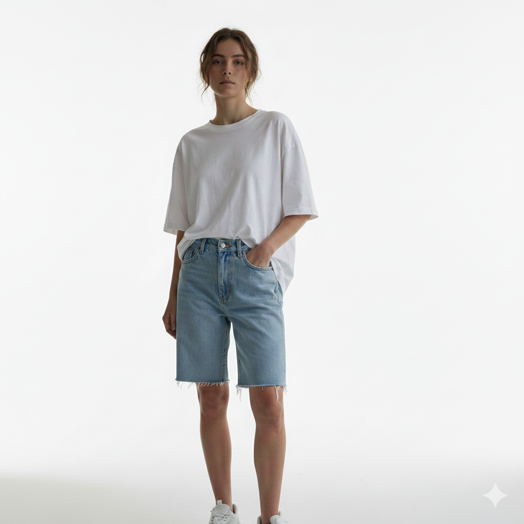 Short vaquero para Mujer