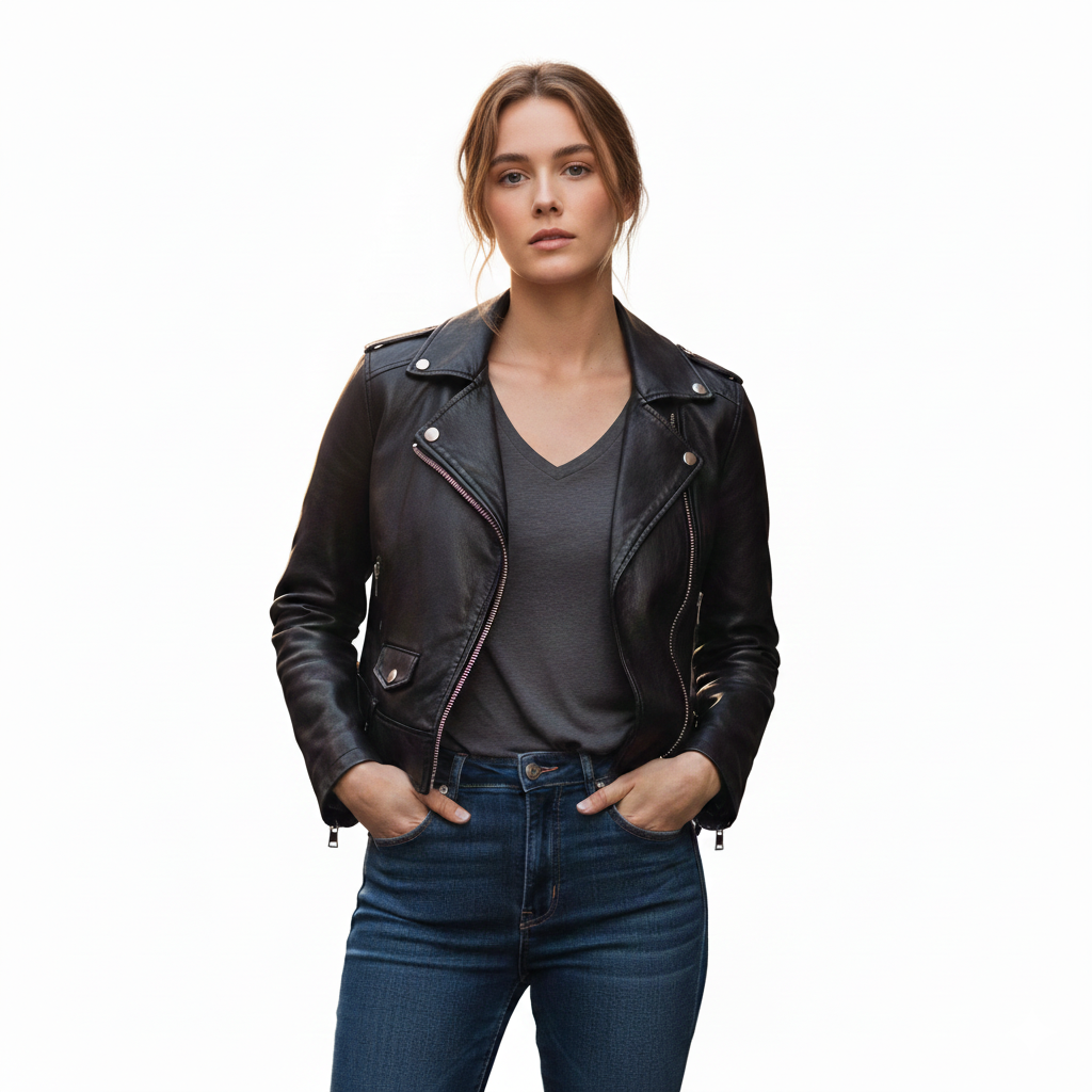 Chamarra Biker - Mujer